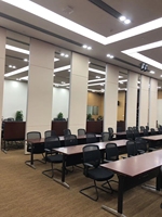 Cloison modulaire mobile de haute qualité en aluminium, insonorisée, pliable, design moderne, pour restaurant, école