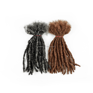 Prezzo all'ingrosso 100% <span class=keywords><strong>capelli</strong></span> umani Dreadlocks estensioni Inter Locs estensioni per uomini e donne neri - Product Image 5