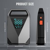 Kit Kapasitor Super Portabel Baterai 8000mah 1000A 4 in 1 Starter Darurat Mobil & Motor Power Bank dengan Pompa Udara