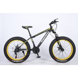Bicicleta <span class=keywords><strong>Fat</strong></span> Tire Cycle De <span class=keywords><strong>Aluminio</strong></span> 26x4,0 pulgadas All-Terrain <span class=keywords><strong>Fat</strong></span> Tire Bicicleta con marco De <span class=keywords><strong>Aluminio</strong></span> reforzado y horquilla De suspensión - Product Image 1