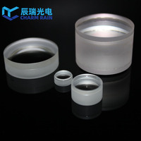 Lentille achromatique à revêtement antireflet Chenrui (verre optique/quartz/CaF2) pour l'astronomie, personnalisation OEM, certifiée ISO9001