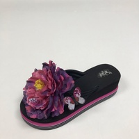Chaussures plates ouvertes pour femmes, légères, thermiques, tendance, antidérapantes, respirantes, en tissu, pour l'intérieur, automne-été