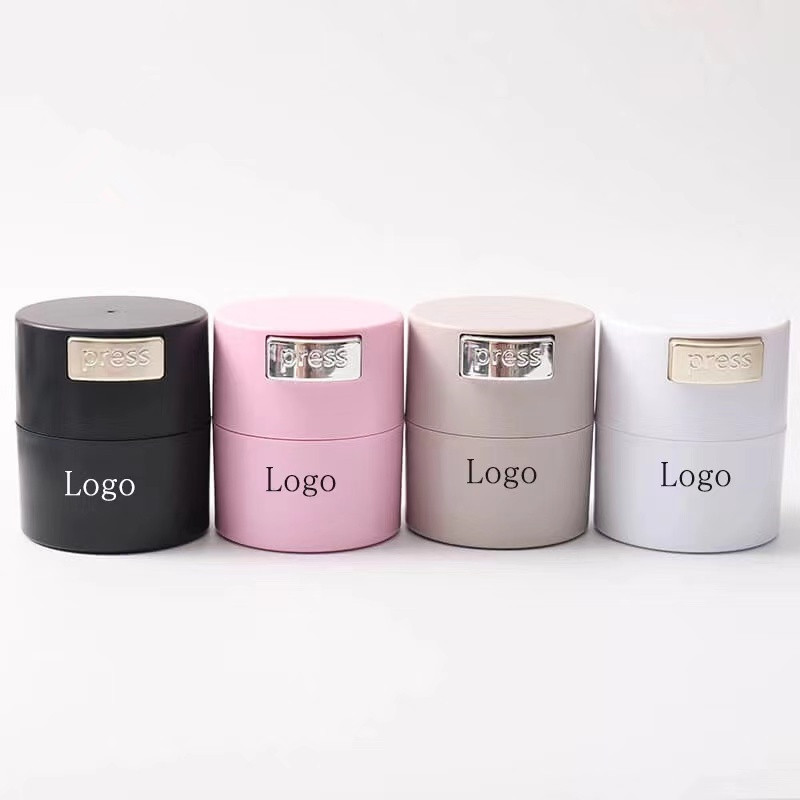 Новое прибытие частная этикетка клей для наращивания ресниц бак для хранения 3 шт. клей герметичный контейнер