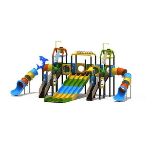Water pool Slide Playground Amusement Park design Products In Kids Water Park