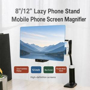 8-inch Smartphone Screen Magnifier 2~4x Magnification Anti-blue Light <b>Phone</b> <b>Stand</b> Includedperfect for Movies Games Gifts for - Product Image 6