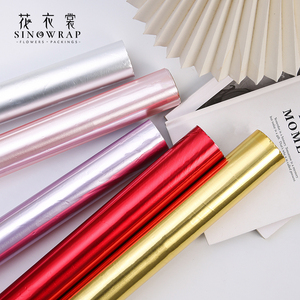 Papel Clásico Moldeable de Moda SINOWRAP de 22 g/m², Impreso en Flexografía por Ambas Caras para Envolver Flores - Product Image 3