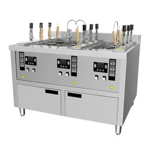 automatic cooking machine gas equipment fast food