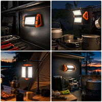 Lampe de travail LED 1000LM magnétique portable rechargeable USB-C COB pour garage, atelier, camping