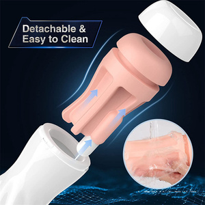 Oplaadbare Diepe Keel Mannelijke Seksspeeltjes Automatische Blaasbaan Diep Zuigen Masturbatie Cup - Product Image 5