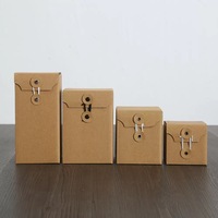 Boîte en kraft de qualité alimentaire, résistante, flexible, enduite de PE, résistante à la graisse, facile à ouvrir, déchirable