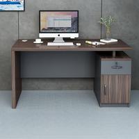 Bureau d'ordinateur moderne et minimaliste avec support de processeur et plateau à clavier Design ergonomique pour les espaces de travail Bureau d'affaires