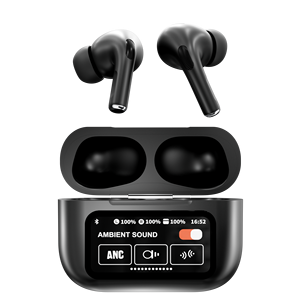 Doqaus A9pro đen & trắng Tai nghe không dây vô hình tai nghe HiFi Tai nghe Màn hình cảm ứng Earbuds với chức năng định vị - Product Image 5