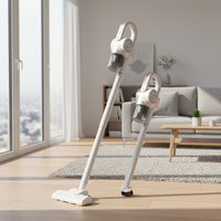 Aspirateur à main sans fil avec batterie au lithium 1500 mAh et chargeur DC 5V2 pour la maison et les voyages