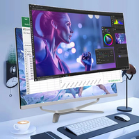 OEM 27 pulgadas IPS All-in-One Curved Computer Core I7 DDR4 SSD HDD Business Gaming Office Desktop PC All in One Monoblock AIO