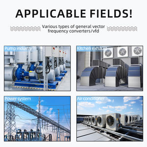 ממיר תדר VFD 380V 7.5 קילוואט-37 קילוואט מתאים למשאבות מים/מאווררים, ללא רעש אלקטרומגנטי - Product Image 4