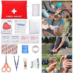 Kit d'outils de survie en plein air, compact en métal, pour la défense personnelle, les premiers secours et les situations d'urgence, modèle Fak, origine Chine - Product Image 5