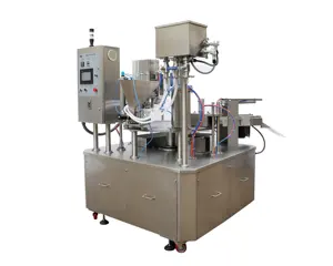 VectorCup 140F Rotary ice cream family pack filling machine