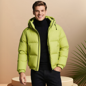 Veste de <span class=keywords><strong>ski</strong></span> softshell à fermeture éclair personnalisée pour affaires commerciales manteau de canard de baseball avec capuche style décontracté fermeture à glissière - Product Image 4