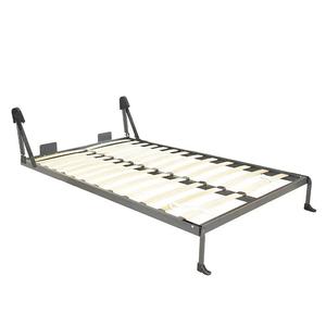 <span class=keywords><strong>Cama</strong></span> de Pared Abatible de Madera Horizontal <span class=keywords><strong>Cama</strong></span> Oculta Muebles de Dormitorio <span class=keywords><strong>Cama</strong></span> Murphy Queen o Individual Moderna con Almacenamiento - Product Image 2