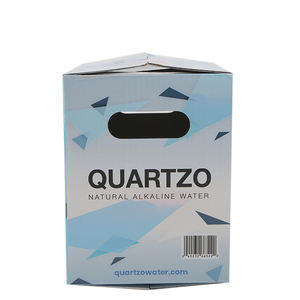 Boîtes d'expédition en carton ondulé mobile de couleur pour bouteille d'eau livraison d'usine emballage de boîte brune - Product Image 3