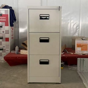 Boîte de rangement A4 suspendue pour bureau, en fer, pour cartes et documents, avec serrure à clé, type tiroir, pour contrats et <span class=keywords><strong>dossiers</strong></span> d'employés, réglable - Product Image 6