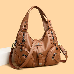 Bolso de Mano Elegante para Mujer, de Alta Calidad, en Cuero PU, con Asa Superior, Bolso de Hombro, Bolso Grande Informal - Product Image 2
