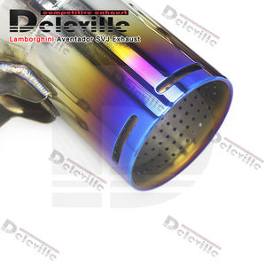 Puerto de escape de titanio Yooking para puntas quemadas <span class=keywords><strong>Lamborghini</strong></span> Aventador <span class=keywords><strong>SVJ</strong></span> - Product Image 3