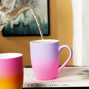 Tasse en céramique de qualité supérieure avec texte personnalisé pour la saint-valentin et la pendaison de crémaillère