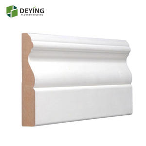 MDF Baseboard/सफेद primed आधार मोल्डिंग/झालर - Product Image 4