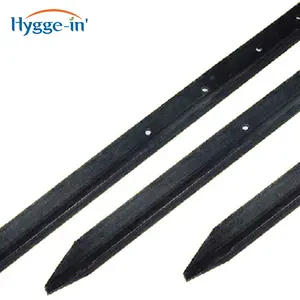 2022 Hot Sale Australian Newzealand Black Bitumen Steel Y Post Star Picket