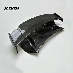 ICOOH Racing GT3 Style Kit carrozzeria in fibra di carbonio alettone posteriore per <span class=keywords><strong>Porsche</strong></span> 911 <span class=keywords><strong>991</strong></span> 2015-2018 - Product Image 1