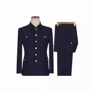 Costume homme tendance XS-5XL, ensemble de costume chinois, costume de plage, mariage, coupe ajustée, blazer, pantalon, 2 pièces, <span class=keywords><strong>veste</strong></span> à manches courtes formelle, <span class=keywords><strong>smoking</strong></span> - Product Image 4