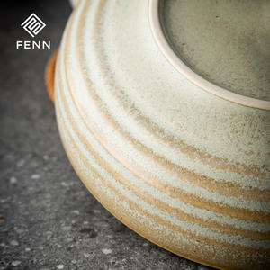 FENN mangkuk Pasta keramik 8.5 "bergaya Vintage, mangkuk sup buah makanan penutup UNTUK RESTORAN - Product Image 3