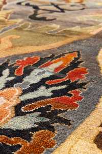 Tapis en laine et soie tibétain noué à la main de qualité supérieure, tapis fait sur mesure pour les designers d'intérieur, les architectes, les hôtels, les villas et le luxe - Product Image 5