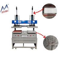 Machine de gaufrage 3D pour étiquettes en silicone 40x40cm, logo en caoutchouc en relief, pour jeans, usine de Guangzhou, presse à chaud pour tissu