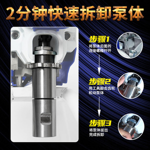 Pistola de Pulverización sin Aire TUGPT490 Profesional, Eléctrica, 220V, Motor sin Escobillas, Alto Rendimiento, 23Mpa Presión Máxima, 2200W, para Uso Doméstico - Product Image 6
