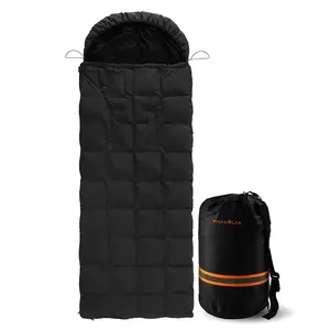 ジッパーデザインハイキングキャンプ電気グラフェン加熱寝袋フード付き