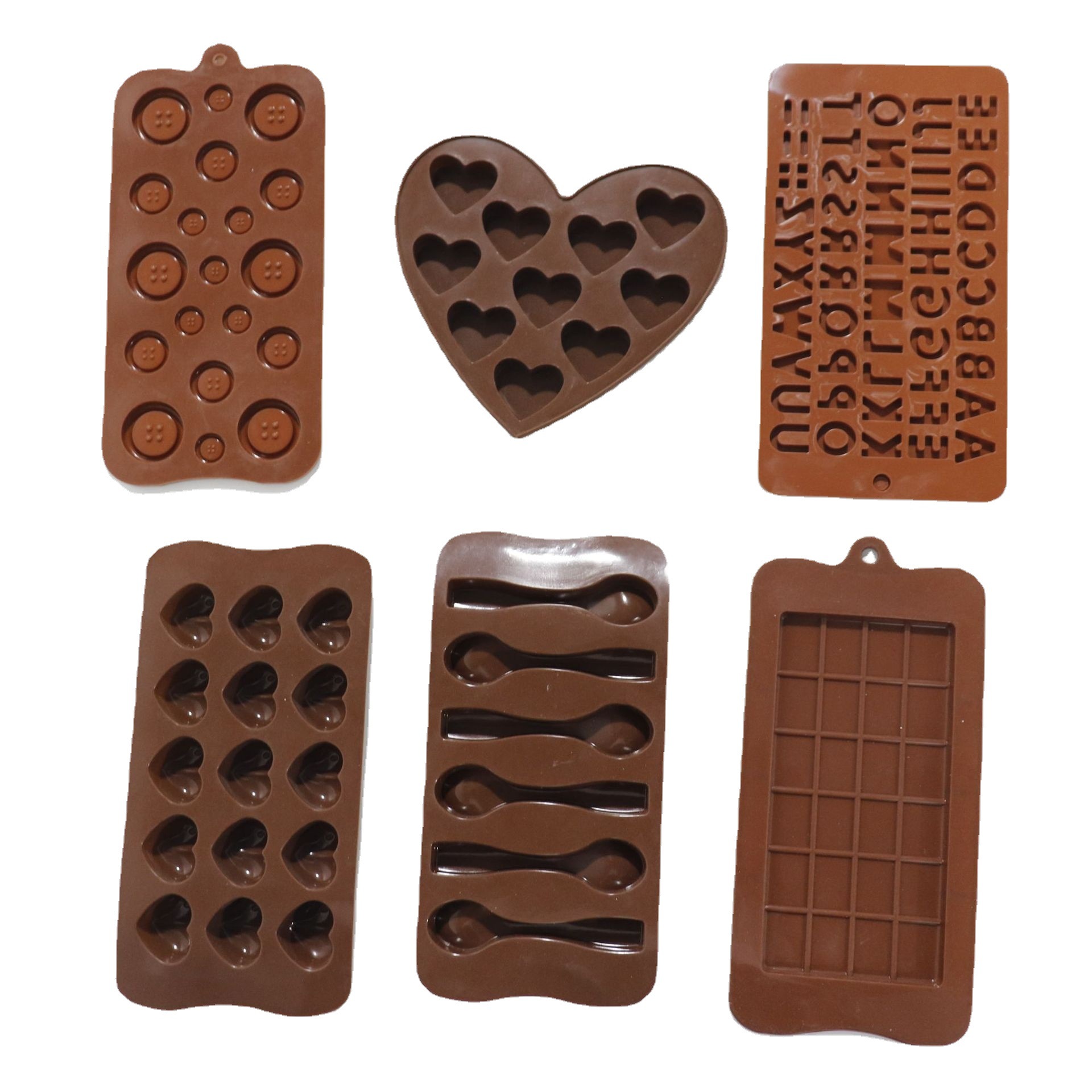 Estilo aleatorio marrón