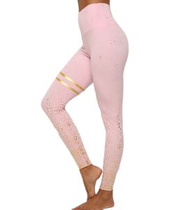 Haut court et collant de fitness oem, soutien-gorge sans couture pour femmes, leggings de yoga - Product Image 6