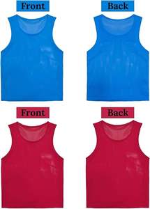 Özel <span class=keywords><strong>Logo</strong></span> nefes futbol koşu spor yelek yetişkin çocuk futbolu formaları takım grubu eğitim önlükler futbol forması - Product Image 5