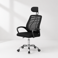 Chaise de bureau ergonomique moderne en maille, promotionnelle, de haute qualité et bon marché, pour la maison et le bureau, fabriquée en Chine.