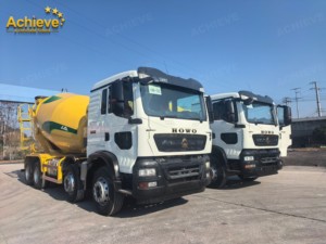 Camión Mezclador Howo Usado de Alta Calidad de 12 <span class=keywords><strong>M3</strong></span> con Bomba Principal y Componentes del Motor Sinotruck Zoomlion para Uso en Fábricas de Cemento - Product Image 2