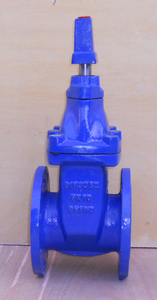 Vanne à lame plate <span class=keywords><strong>SEB</strong></span> à commande hydraulique DIN3352-F4 à tige non élévatrice et siège souple pour eau 120°C, garantie 3 ans - Product Image 2