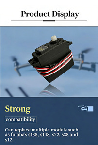 เซอร์โวดิจิตอล S3003 แรงบิด 11 กก. 0.11 วินาที/60 °   4.8-7.6V 38g สำหรับเครื่องบินบังคับวิทยุ, โดรน และโครงการ OEM ของสมาร์ทสวิตช์ - Product Image 4