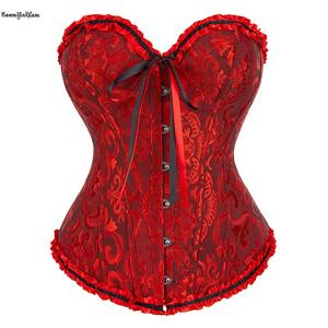 ชุดกระชับสัดส่วนสไตล์เรโทรเรอเนซองส์สไตล์สตีมพังก์แบบผูกเชือกเสื้อรัดทรงบอดี้เชปเปอร์แบบผูกเชือก - Product Image 5