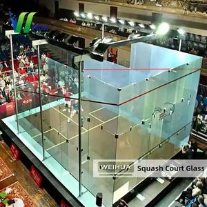 Pista de Tenis Templada de 12 mm de Espesor, Resistente a Altas Presiones, Precio de Fábrica en China, Personalizable, con Certificación CE - Product Image 1