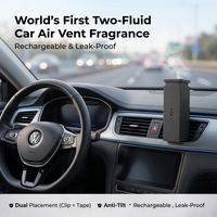 Diffuseur d'arômes sans eau de pointe pour la maison et la voiture, machine diffuseur d'arômes premium, batterie rechargeable Type-C, appareil à huile parfumée