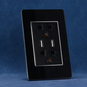 Ons Thailand Huis Elektrische Schakelaars En Stopcontacten 110V 220V Multifunctionele Socket Met Dubbel Type Een Usb