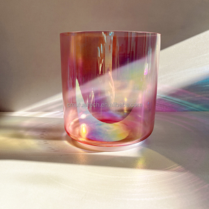 Bols de <span class=keywords><strong>cristal</strong></span> pour la sonothérapie, instruments de musique en <span class=keywords><strong>quartz</strong></span>, personnalisation de la couleur, ensemble de bols sonores en <span class=keywords><strong>cristal</strong></span> pour la thérapie sonore - Product Image 2