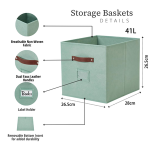 Cubes <span class=keywords><strong>de</strong></span> <span class=keywords><strong>rangement</strong></span> pliables en tissu <span class=keywords><strong>avec</strong></span> fenêtre pour étiquettes, bacs <span class=keywords><strong>de</strong></span> <span class=keywords><strong>rangement</strong></span> en tissu, paniers <span class=keywords><strong>de</strong></span> <span class=keywords><strong>rangement</strong></span> - Product Image 2